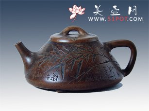 紫砂壶图片：石瓢 - 美壶网