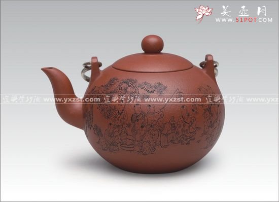 紫砂壶图片：圆珠 - 美壶网