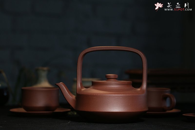 紫砂壶图片：提壁提梁 - 美壶网