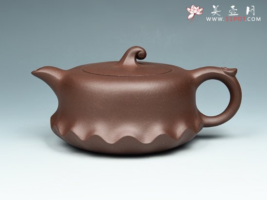 紫砂壶图片：荷叶壶 - 美壶网