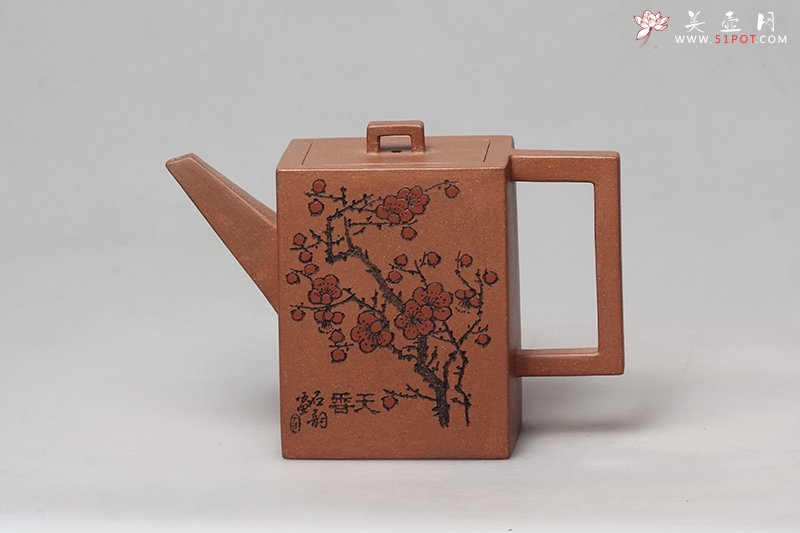 紫砂壶图片：砖方 - 美壶网