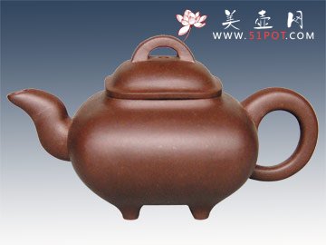 紫砂壶图片：四方传炉 - 美壶网