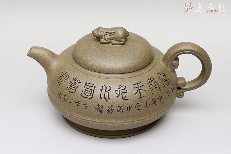 紫砂壶图片：玉兔 - 美壶网