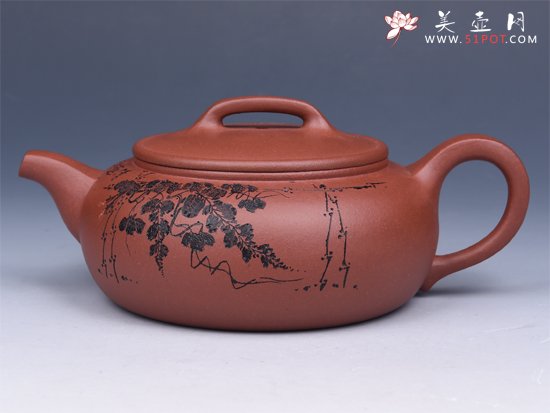 紫砂壶图片：   - 美壶网