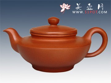 紫砂壶图片：碗壶350CC - 美壶网