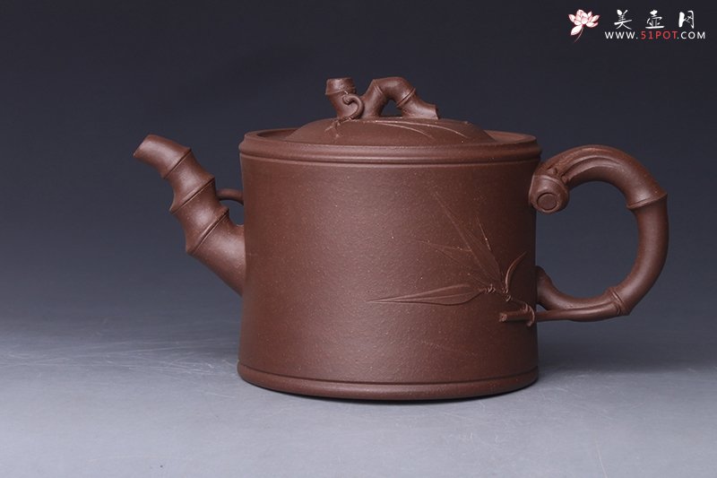 紫砂壶图片：润竹段 - 美壶网