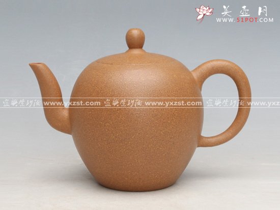 紫砂壶图片：美人肩（段泥） - 美壶网