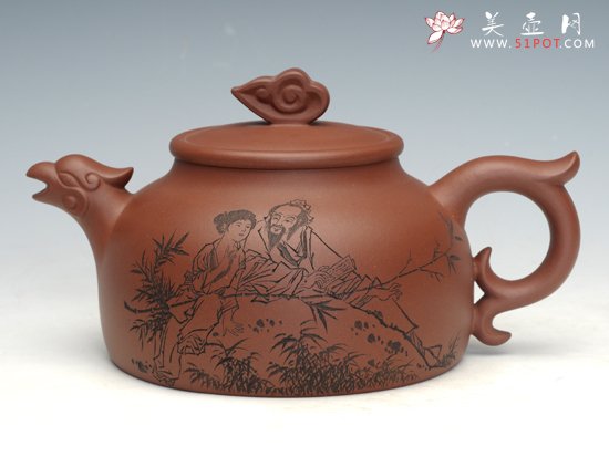 紫砂壶图片：祥云 - 美壶网