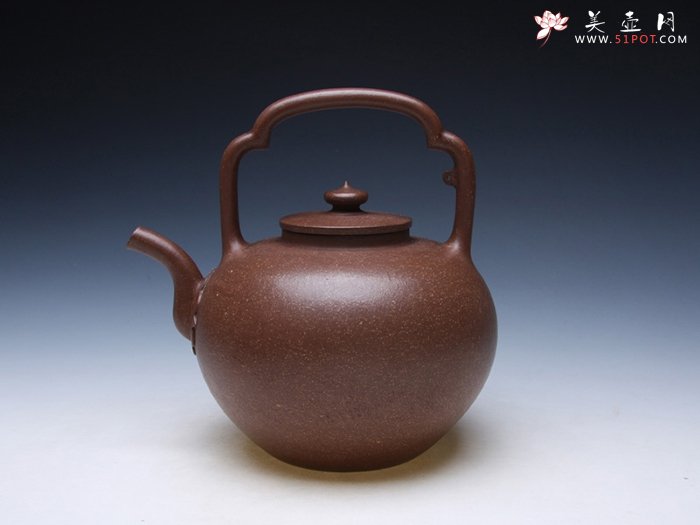 紫砂壶图片：吴径提梁 - 美壶网