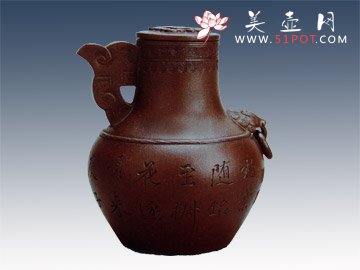 紫砂壶图片：天鸡壶 - 美壶网