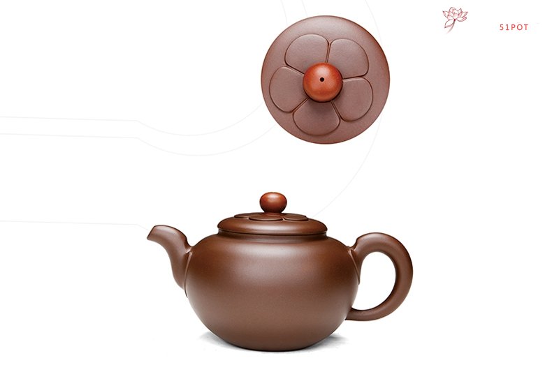 紫砂壶图片：花开馥郁 - 美壶网