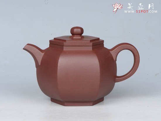 紫砂壶图片：圆六方 - 美壶网