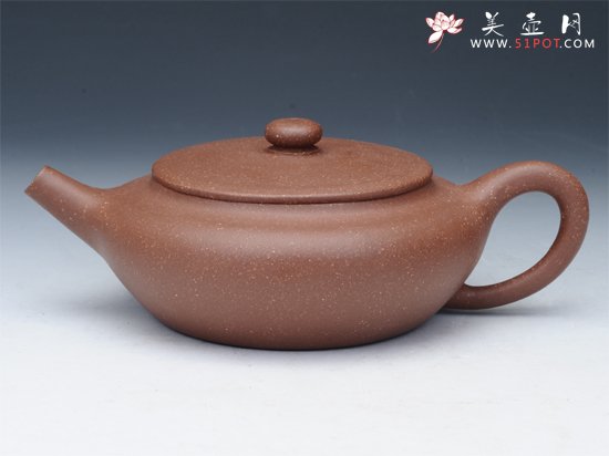 紫砂壶图片：桑扁壶 - 美壶网