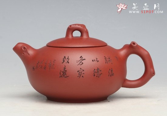 紫砂壶图片：冰雪傲梅 - 美壶网