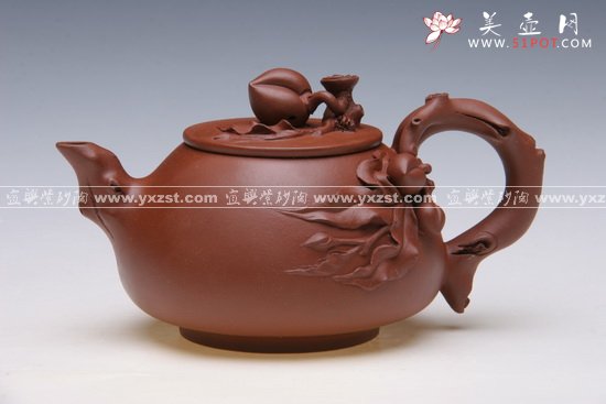 紫砂壶图片：石桃 - 美壶网