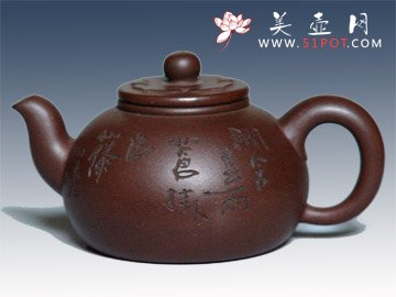 紫砂壶图片：纳福 - 美壶网