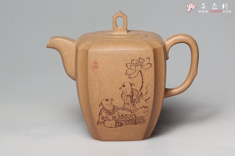 紫砂壶图片：清心 - 美壶网