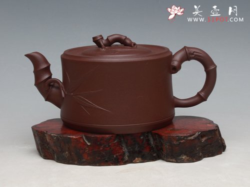 紫砂壶图片：一段竹 - 美壶网