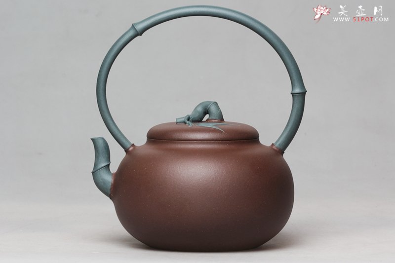 紫砂壶图片：春雨隐竹 - 美壶网