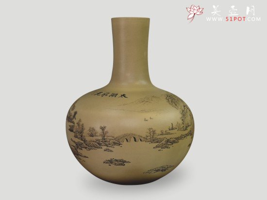 紫砂壶图片：球瓶 - 美壶网