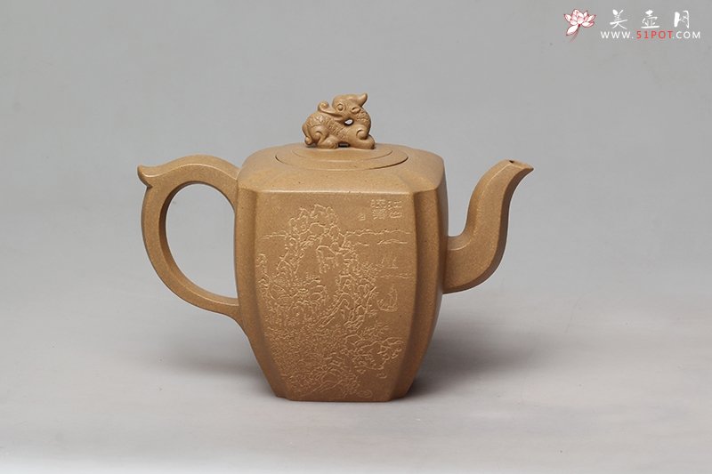 紫砂壶图片：蟠龙壶 - 美壶网