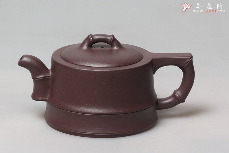 紫砂壶图片：竹韵 - 美壶网