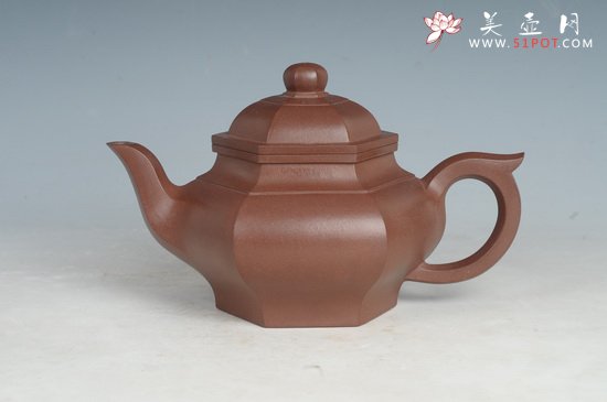 紫砂壶图片：六方宫灯 - 美壶网