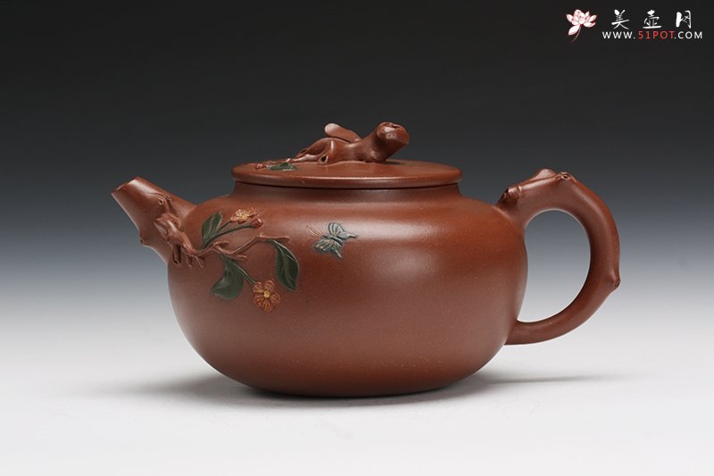紫砂壶图片：海棠 - 美壶网