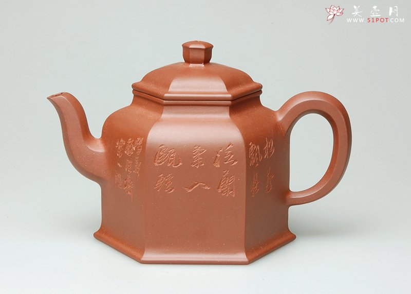 紫砂壶图片：六方醒辰 - 美壶网