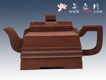 紫砂壶图片：宝方壶 - 美壶网