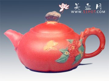 紫砂壶图片：国色天香 - 美壶网