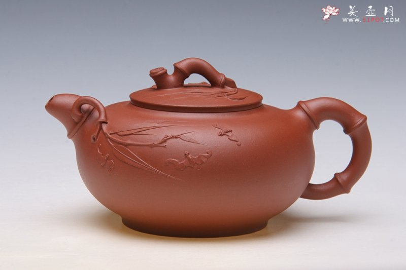 紫砂壶图片：竹福 - 美壶网