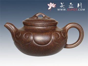 紫砂壶图片：仿古如意 - 美壶网