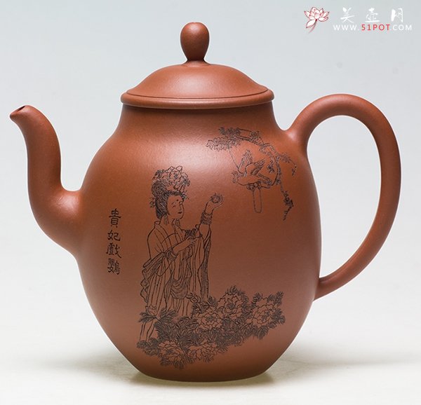 紫砂壶图片：四大美女贵妃 - 美壶网