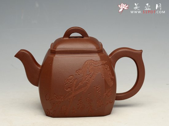紫砂壶图片：福八方 - 美壶网