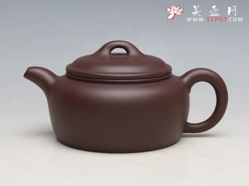 紫砂壶图片：扁墩 - 美壶网