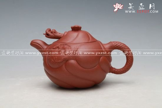 紫砂壶图片：鱼化龙3 - 美壶网