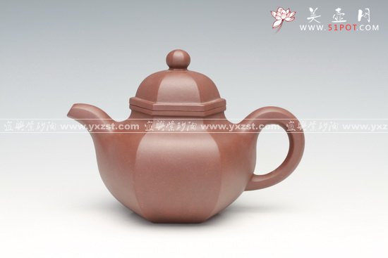 紫砂壶图片：六方掇球 - 美壶网