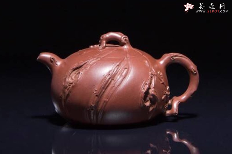 紫砂壶图片：春意盎然 - 美壶网