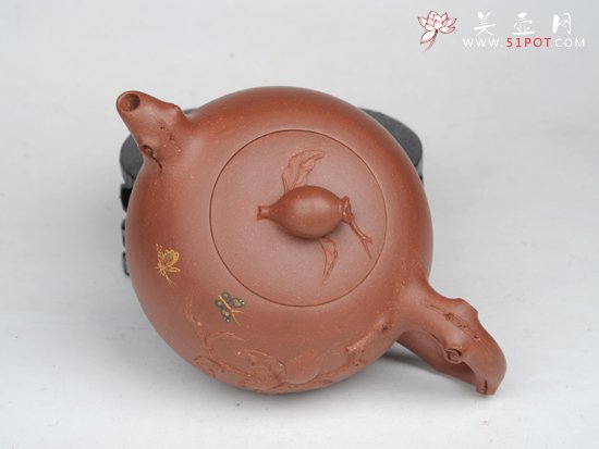 紫砂壶图片：石榴（小）  25... - 美壶网
