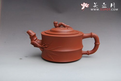 紫砂壶图片：一段竹壶 - 美壶网
