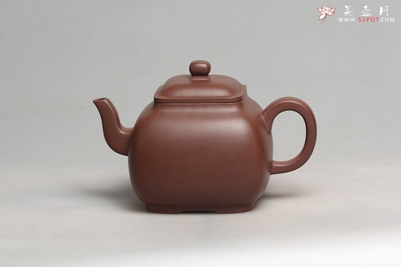 紫砂壶图片：浑四方 - 美壶网