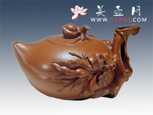 紫砂壶图片：桃圣 - 美壶网
