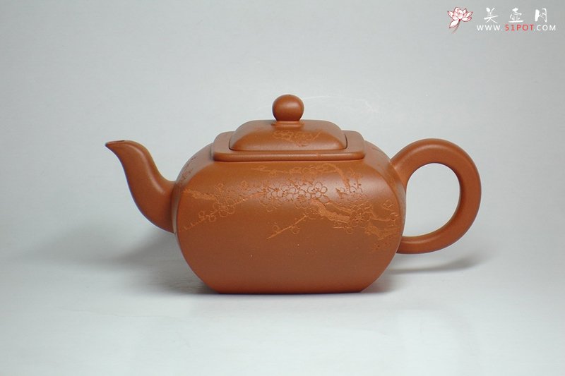 紫砂壶图片：方钵 - 美壶网