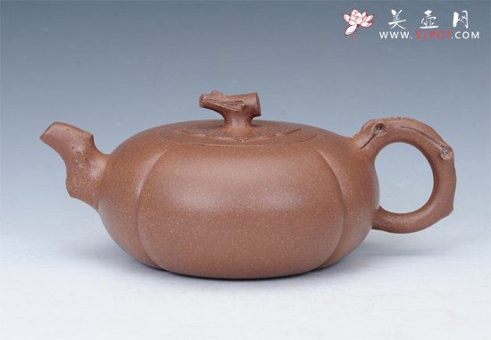 紫砂壶图片：柿圆 - 美壶网