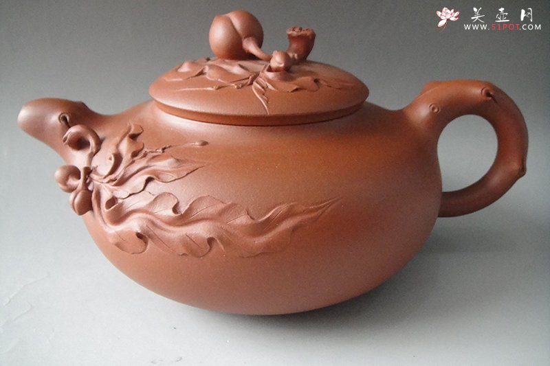 紫砂壶图片：红桃 - 美壶网