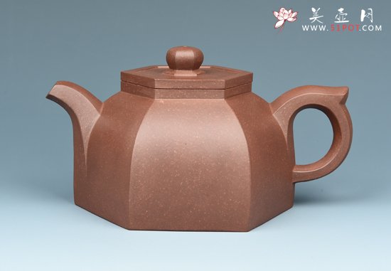 紫砂壶图片：六方乐钟 - 美壶网