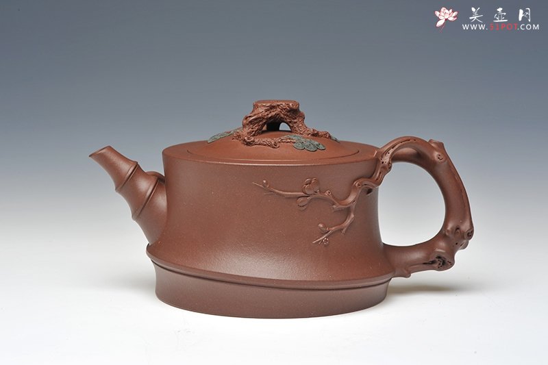 紫砂壶图片：松竹梅 - 美壶网