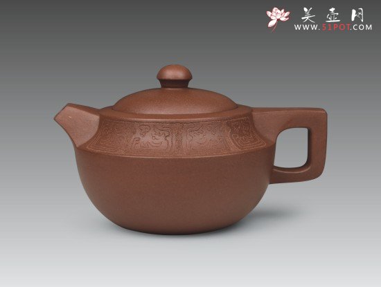 紫砂壶图片：唐风汉韵壶 - 美壶网