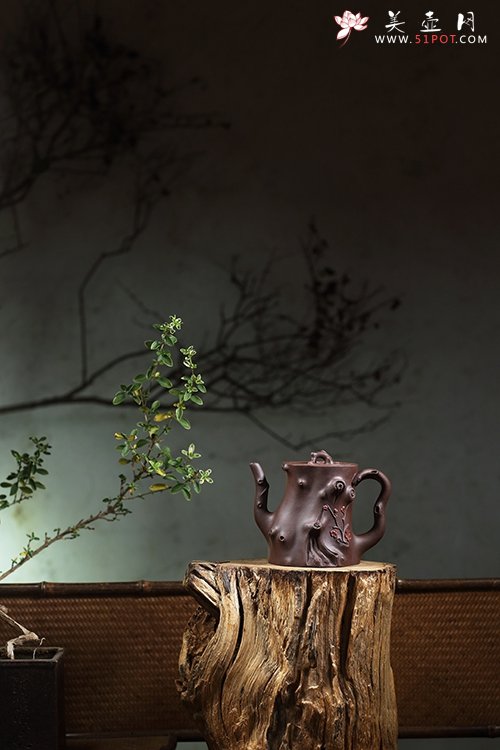 紫砂壶图片：梅桩 - 美壶网